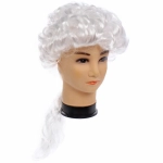 Парик карнавальный «Империя», Белый
