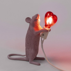 Настольная лампа Mouse Lamp Love Edition USB 15220SV