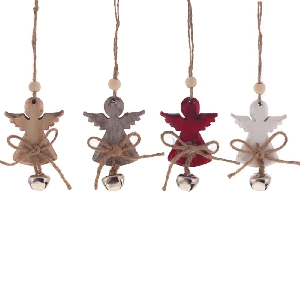 GAEM Украшение новогоднее "Ангел", L5,5 W2,5 H9 см, 4в.