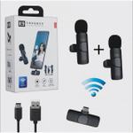Беспроводной микрофон петличка для телефона Type-C / Lightning "Wireless Microphone K9"