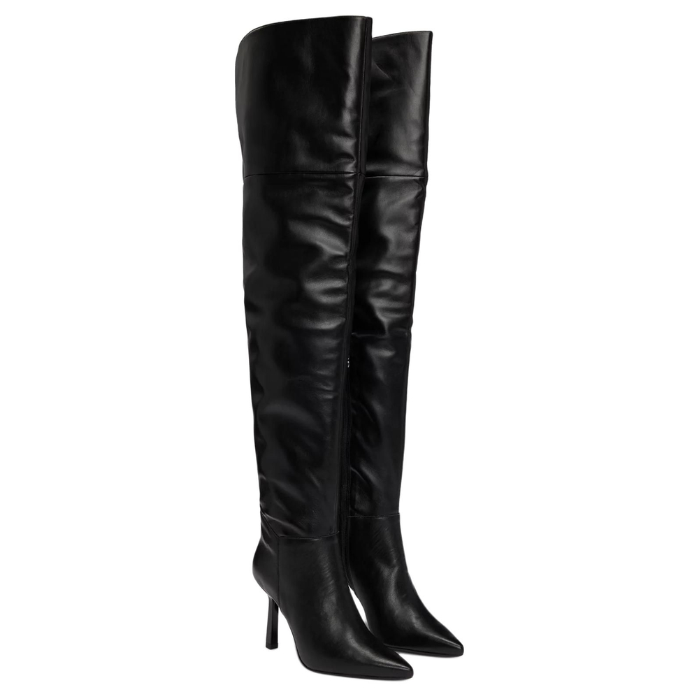 HUGO BOSS Over the knee Boots 9cm Women"s Black