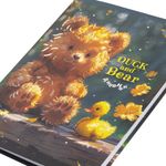 Дневник 1-4 класс 48 л., гибкая обложка, ЮНЛАНДИЯ, выборочный лак, с подсказом, "Медвежонок", 107141