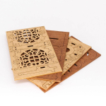 Елочная игрушка "Новогодний домик" от IDventure - Деревянный конструктор, сборная модель, 3D пазл, коробочка с секретом