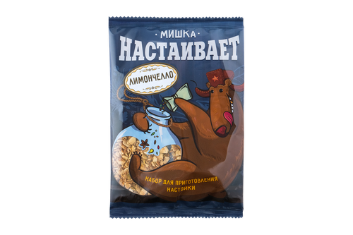 Набор Мишка настаивает для приготовления напитка "Лимончелло", 57 г