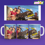 Кружка Шпион Прячется В Кужке МГЕ Скаут MGE Team Fortress