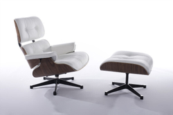 Кресло Eames Lounge с оттоманкой