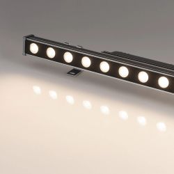 Линейный прожектор AR-LINE-500-12W Day4000 (GR, 15x60 deg, 230V) (Arlight, IP65 Металл, 3 года) 041725