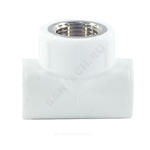 Тройник PP-R комбинированный белый Дн 25х1/2" ВР PRO VALFEX 10127125-PRO