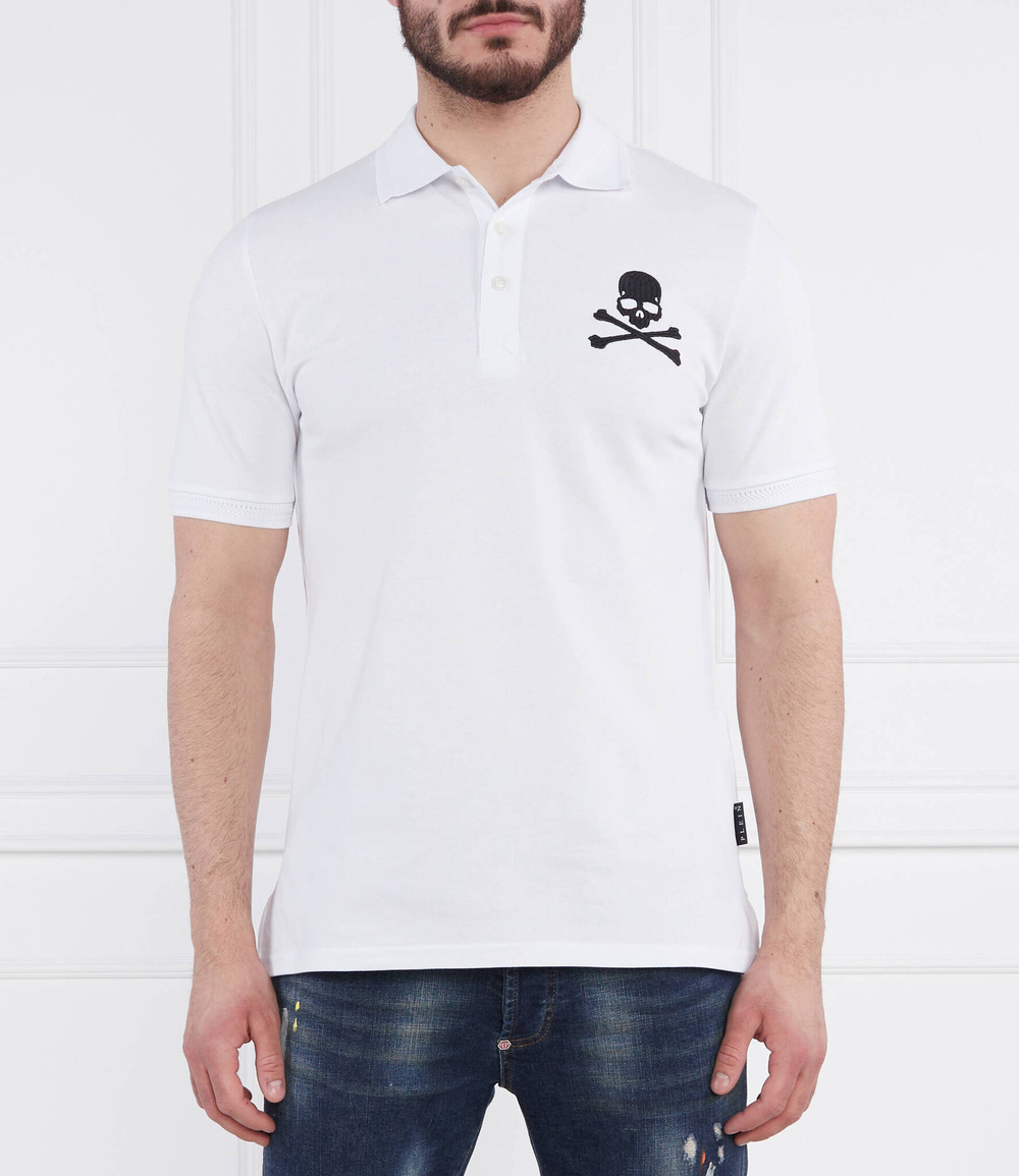 Поло Philipp Plein - белый(MTK6247 PTE003N)