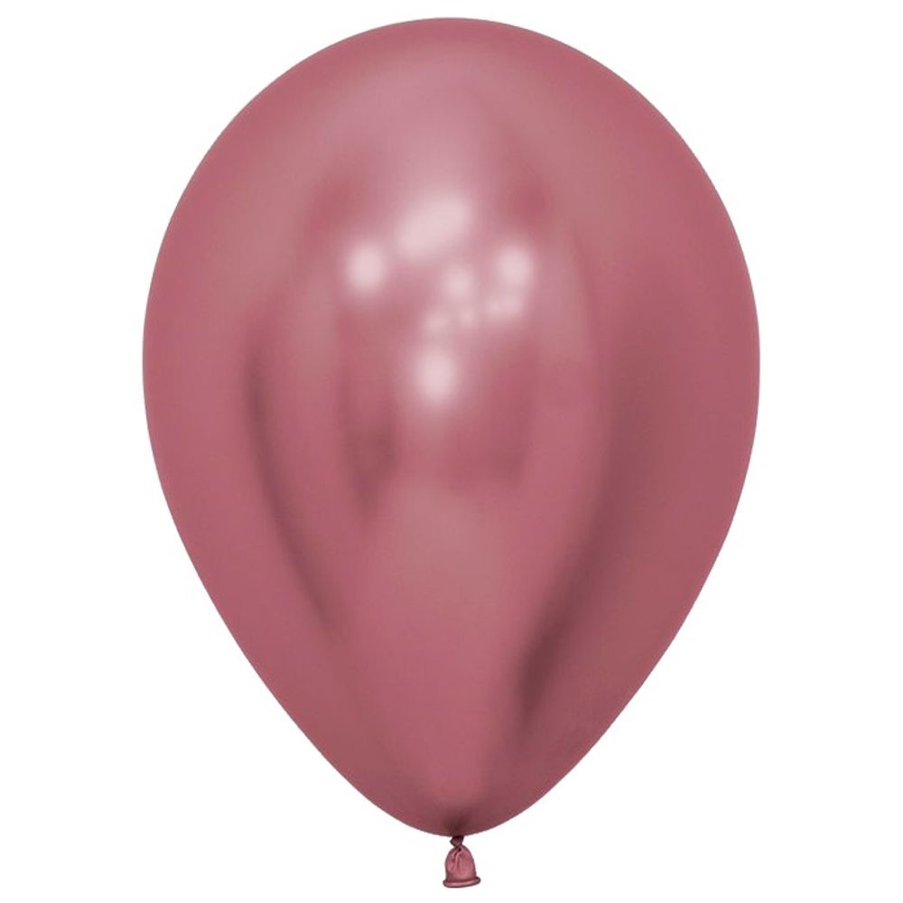 Воздушные шары Sempertex, цвет 909 хром розовый, 12 шт. размер 12&quot;