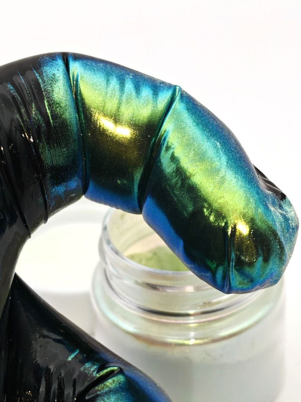 Хамелеон премиум ХАР03 - (Зелёный) - золотой - синий - универсальный