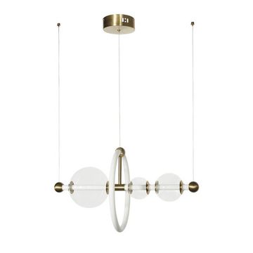 Подвесной светильник LED 28W 3000К 10126/500 золото Alpha LOFT IT