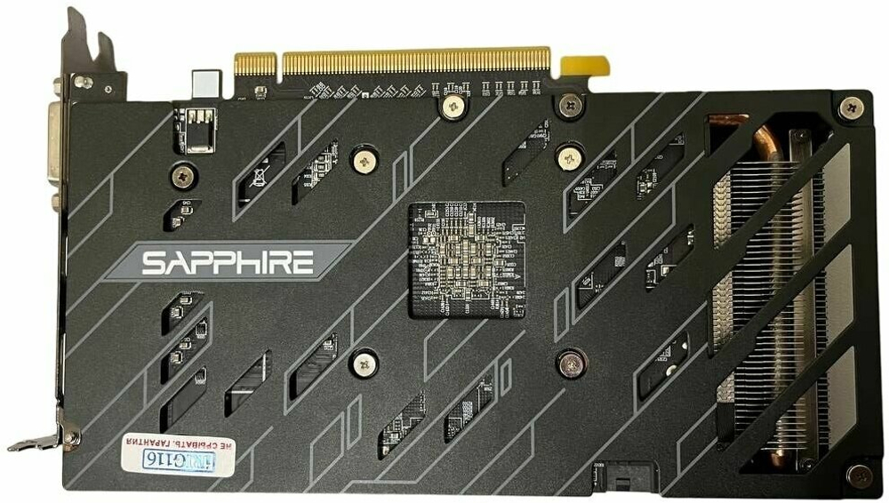 Видеокарта SAPPHIRE AMD Radeon RX 580 [REFURBISHED], 8Гб GDDR5, 256 бит, Bulk, PCIe3.0, 2xFAN, 2-SLOT, 185Вт, HDMI, DVI, 3xDP (11326-03)