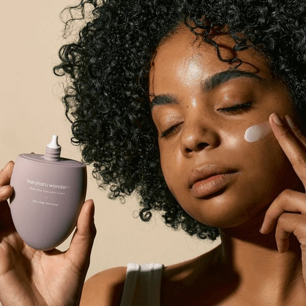 Haruharu Wonder Black Rice Hyaluronic Cream увлажняющий крем с чёрным рисом