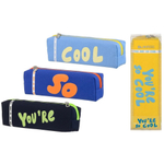 Пенал-косметичка BuYi Fang без наполнения, 21*6,5*5 см, серия "Мульт", ассорти