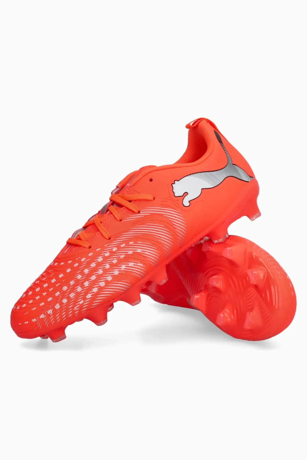 Бутсы Puma Future 9 Play FG/AG Junior - красный