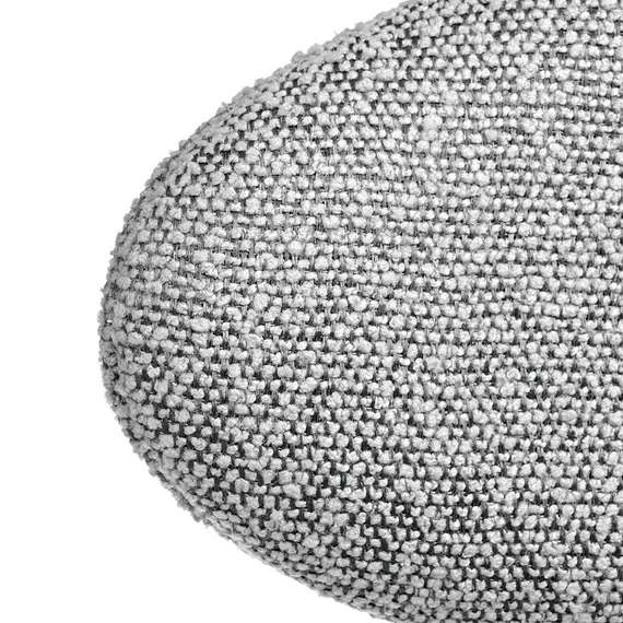 Полубарный стул Mod, светло-серое букле, ножки цвета орех