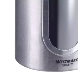 Банка для сыпучих продуктов с окошком 2.3л Westmark Steel