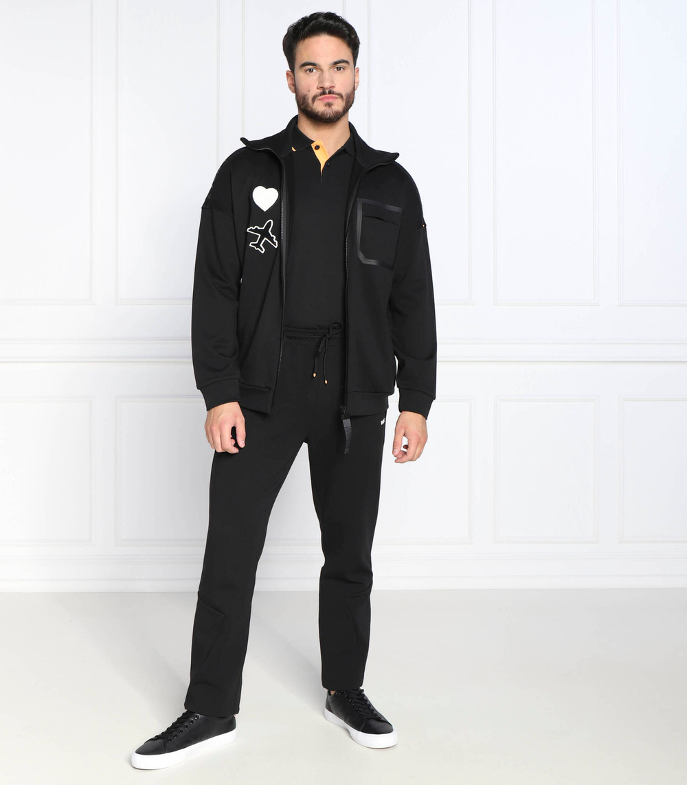 тощие skarley lotus BOSS GREEN - черный(50476387)