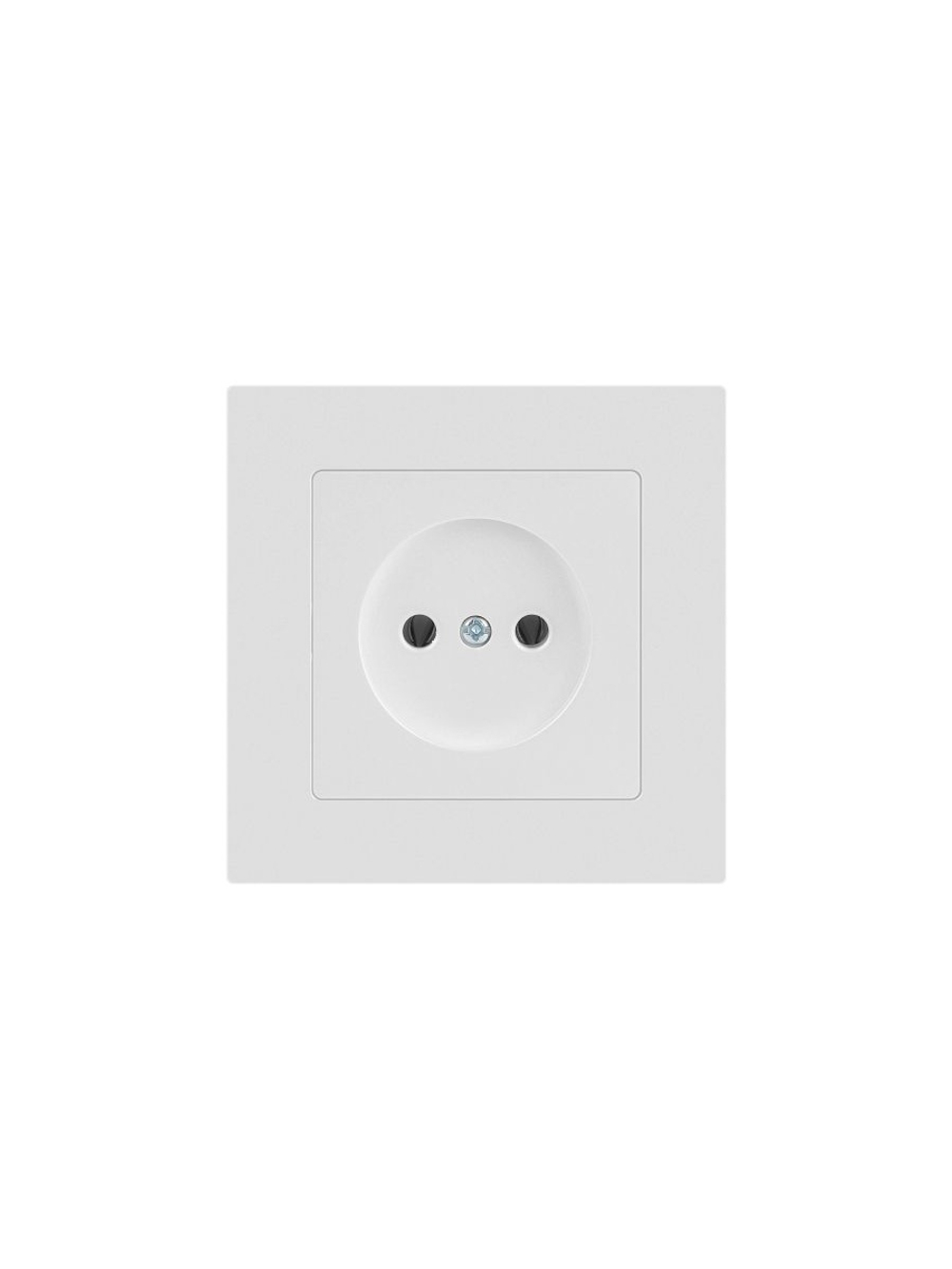 Розетка 1-м СП Accent 6-201-01 16А IP20 250В 2Р AL/CU бел. Intro Б0063653
