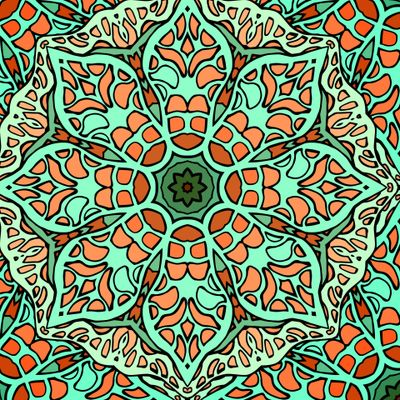 Дудл мандала