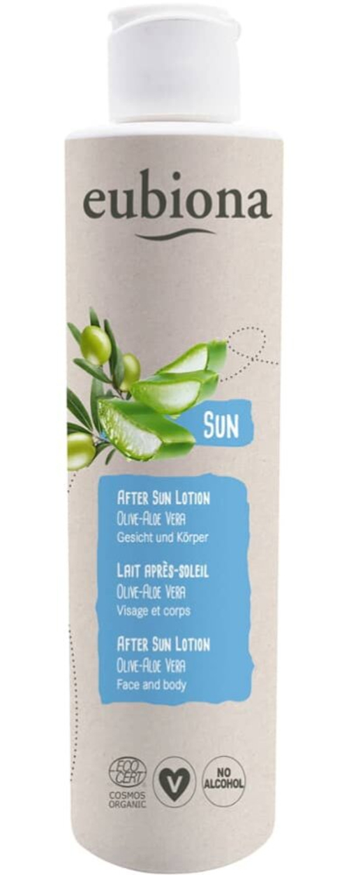 Солнцезащитный лосьон Eubiona с оливково-алоэ вера, 200 мл
