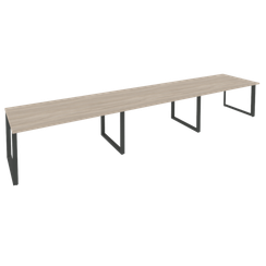 Onix Стол переговорный O.MO-PRG-3.4 Дуб Аттик/Металл Антрацит 4740*980*750