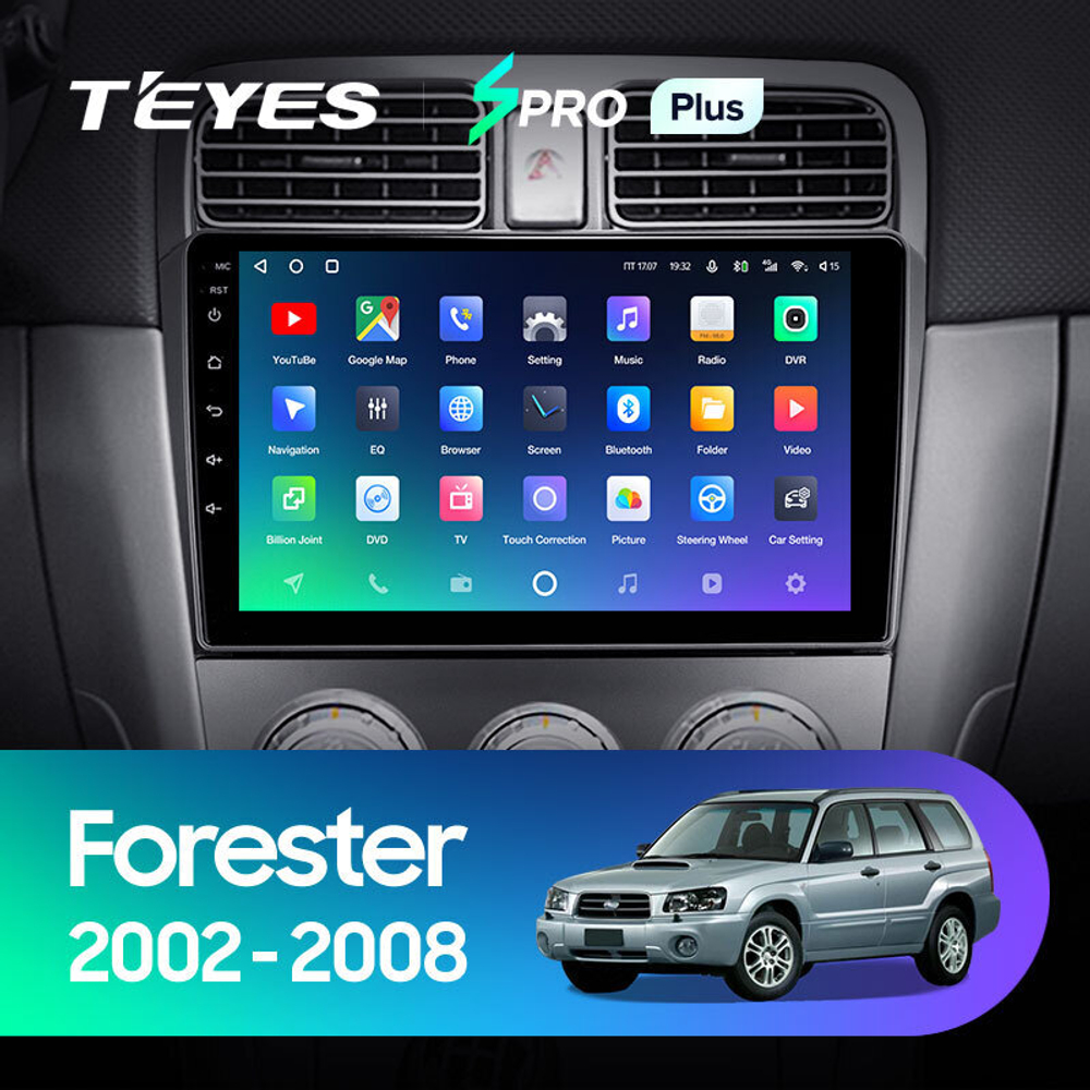 Teyes SPRO Plus 9" для Subaru Forester 2002-2008