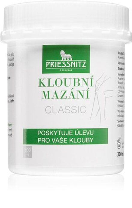 Priessnitz Joint Relief Gel Classic - Охлаждающий гель облегчает боль и скованность в суставах /   300  ml  / GTIN 8594059732149