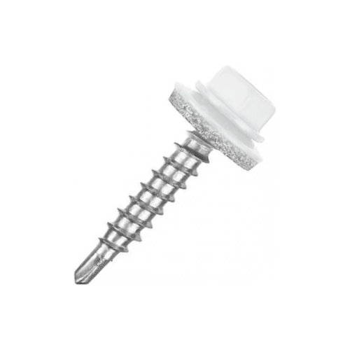 Саморез кровельный RAL-9003 белый 4.8х29