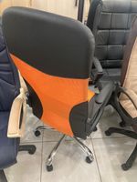 Кресло Элегант L6 сетка оранж топ-ган