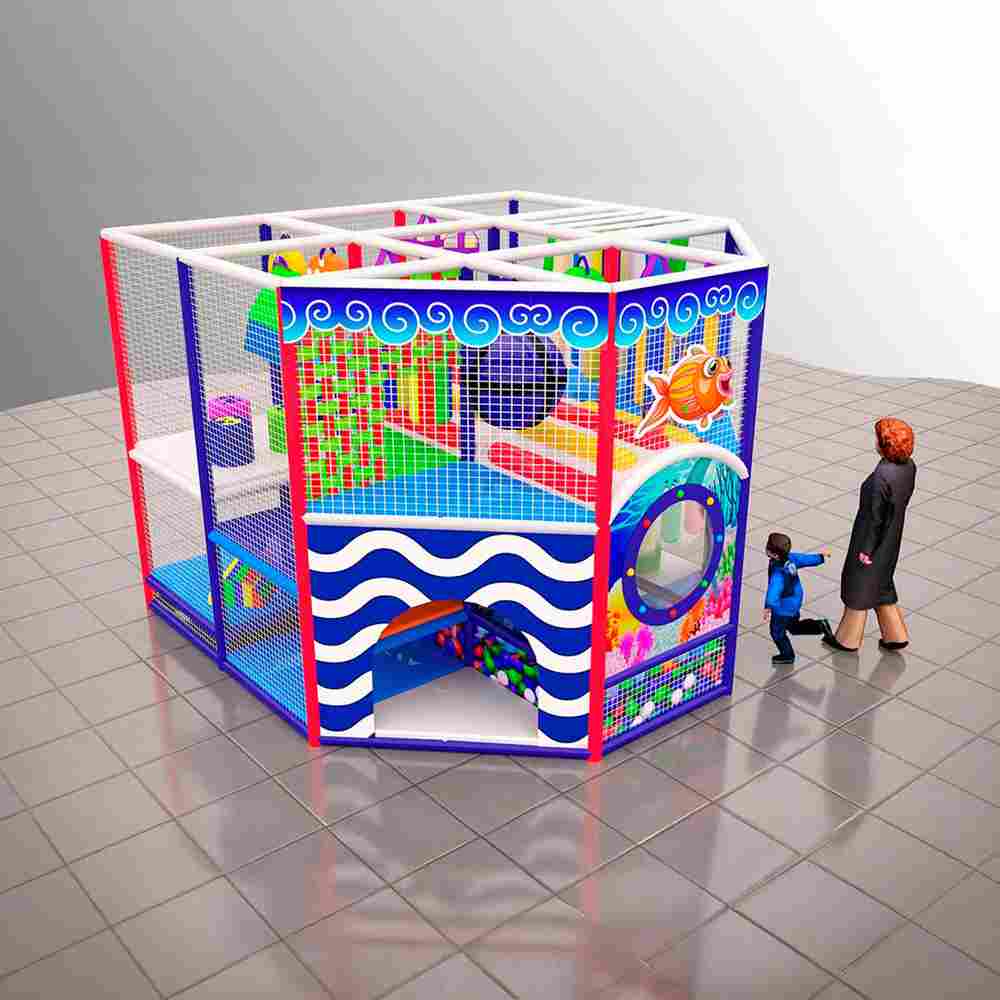 Детский игровой лабиринт «Рыбкино царство»