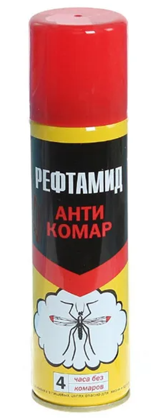 Аэрозоль-спрей от комаров 145мл Рефтамид
