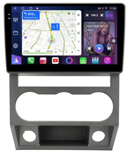 Магнитола для ГАЗель Next, ГАЗон Next - FarCar BM3084M монитор 9.5" QLED на Android 14, TS10, 4+32Гб, CarPlay, 4G SIM-слот