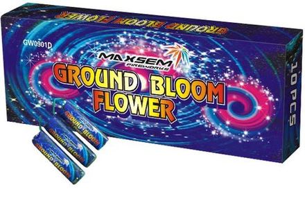 Петарды-ЖУК  "Ground Bloom Flower" GW0901D к-т 10 шт  (1/140)