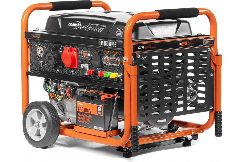 Генератор бензиновый GDA 9500DPE-3 DAEWOO