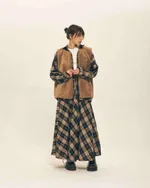 Рубашка One Two Cowboy Basic 8 в клетку черная