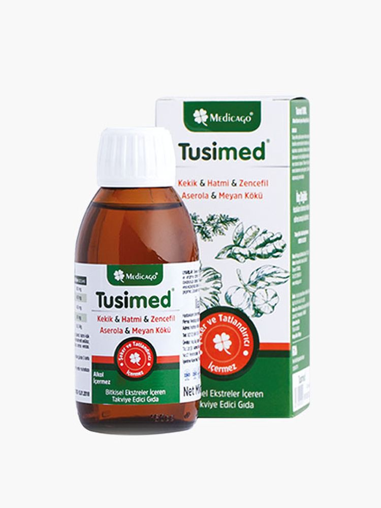 Medicago Tusimed herbal cough syrup 150 ml / Сироп растительные экстракты