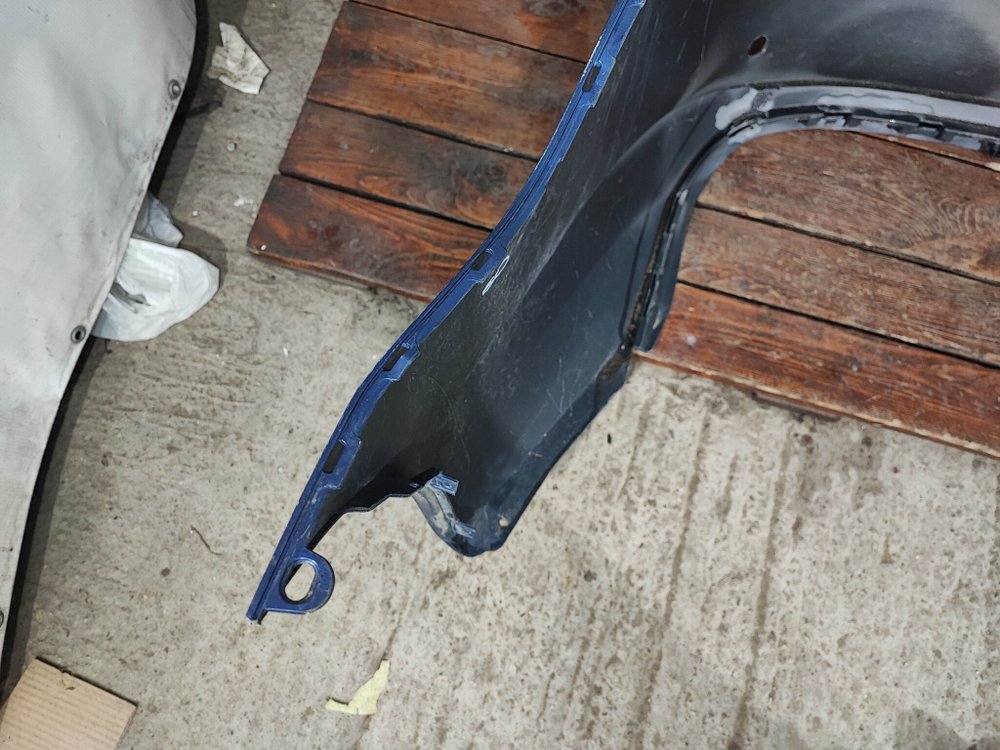 Бампер задний Skoda Rapid 1 12-20 Б/У Оригинал 60U807421B