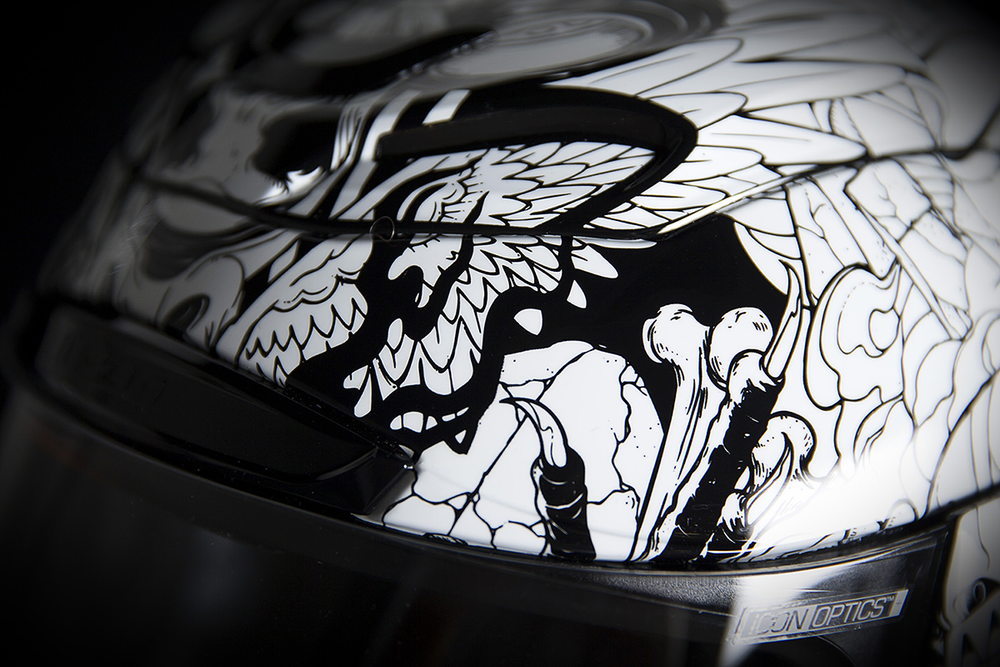 Мотошлем - ICON AIRMADA MISCREANT (белый)