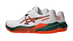 Мужские кросовки для Padel Asics Gel-Challenger 15 Padel - white/energy orange