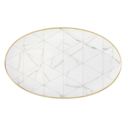 Блюдо овальное 33х21см Vista Alegre Каррара