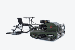 Мотобуксировщик POMOR X2 K-15 С реверс-редуктором