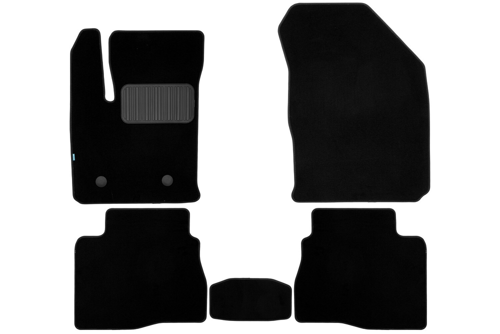 Коврики в салон для KAIYI E5 2022- седан, 5шт. (текстиль) KLEVER0512400122110KH