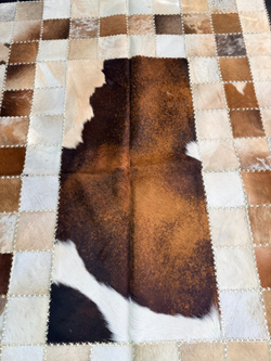Ковер овальный натуральный Телячья шкура