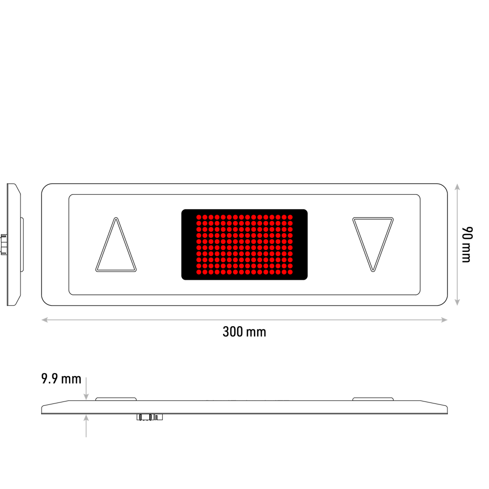 Пост индикации АVOX-CANBUS 4110 GENEMEK