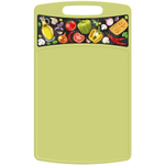 Доска разделочная пластиковая 33,5*22см «Bergamo» салатовый