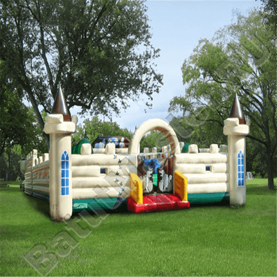 Коммерческий надувной батут "Три мушкетера"