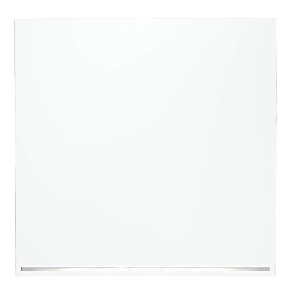 Клавиша для выключателя/переключателя одноклавишного с подсветкой, S70 (белый матовый)