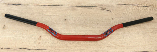 Руль 28 мм, толстостенный, алюминиевый (толщина стенки 6 мм), красный